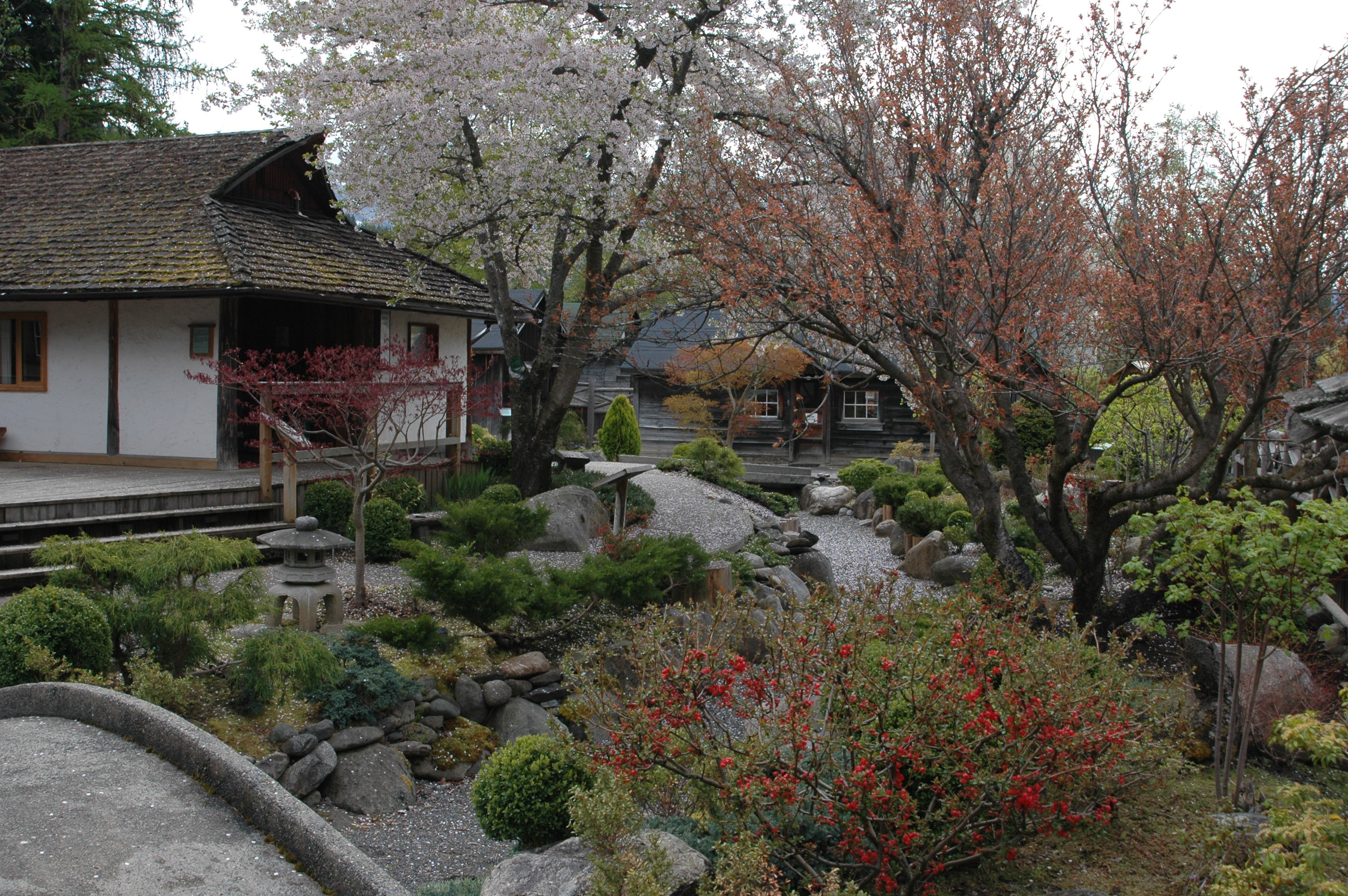 Centennial Hall garden